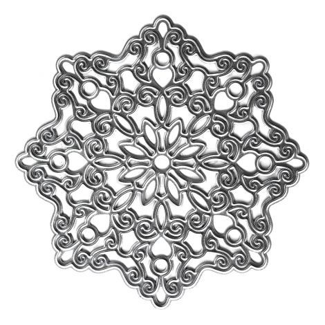 Wykrojnik dpCraft Płatek Śniegu, 9.2x9.2cm - 2
